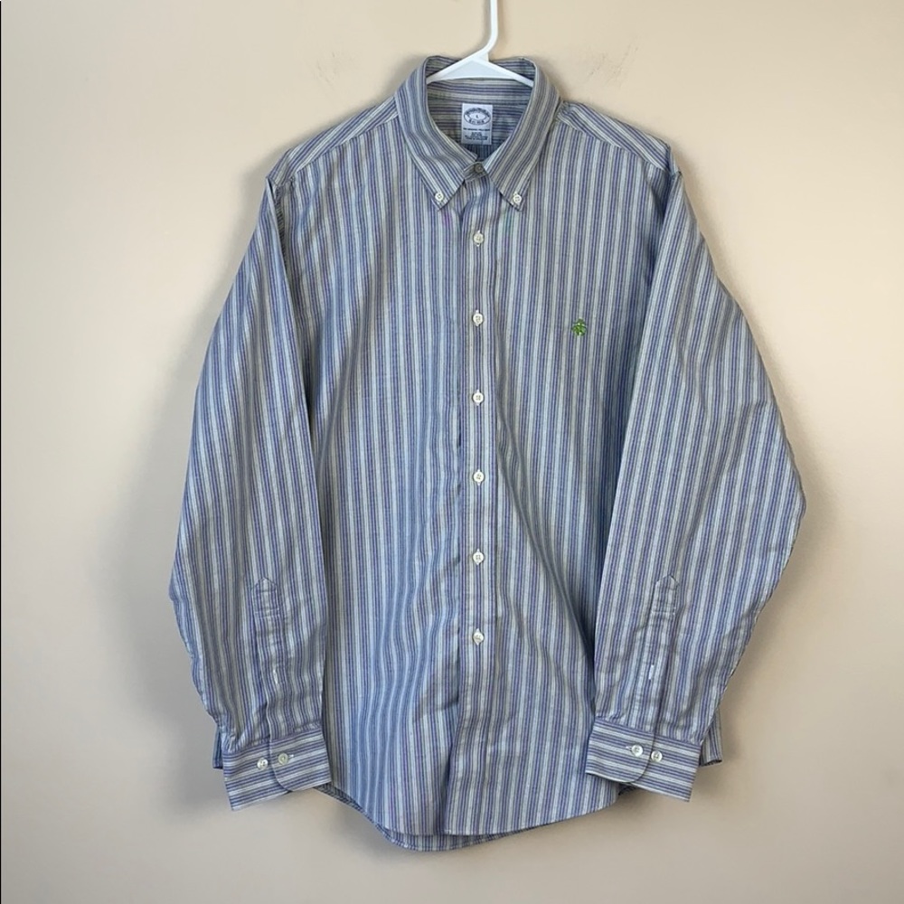 Brooks Brothers Original Polo Slim Fit Striped L - Picture 2 of 8